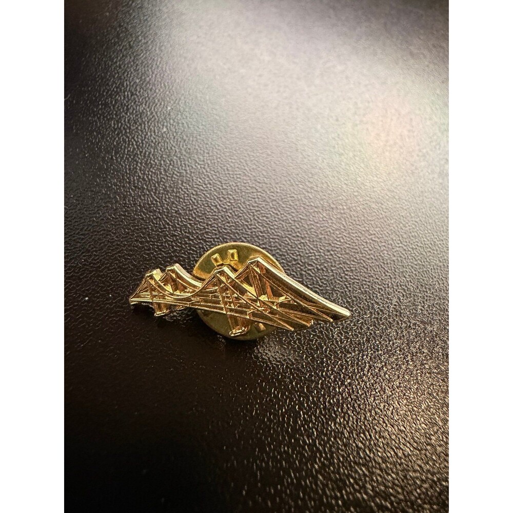 Delaware Memorial Bridge Gold Pin